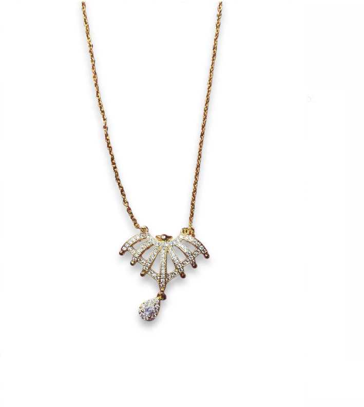 collar en figura de murcielago